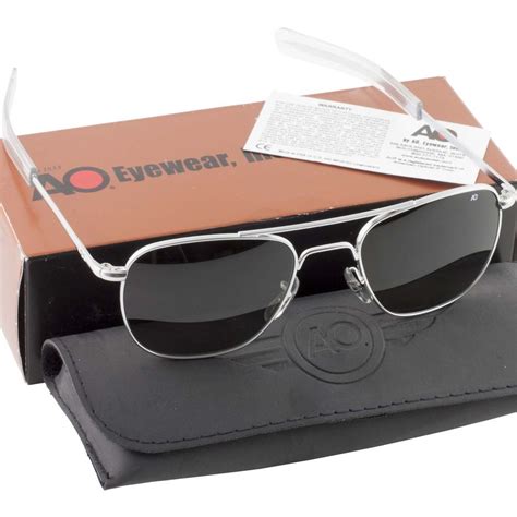 american optical aviator military sunglasses.